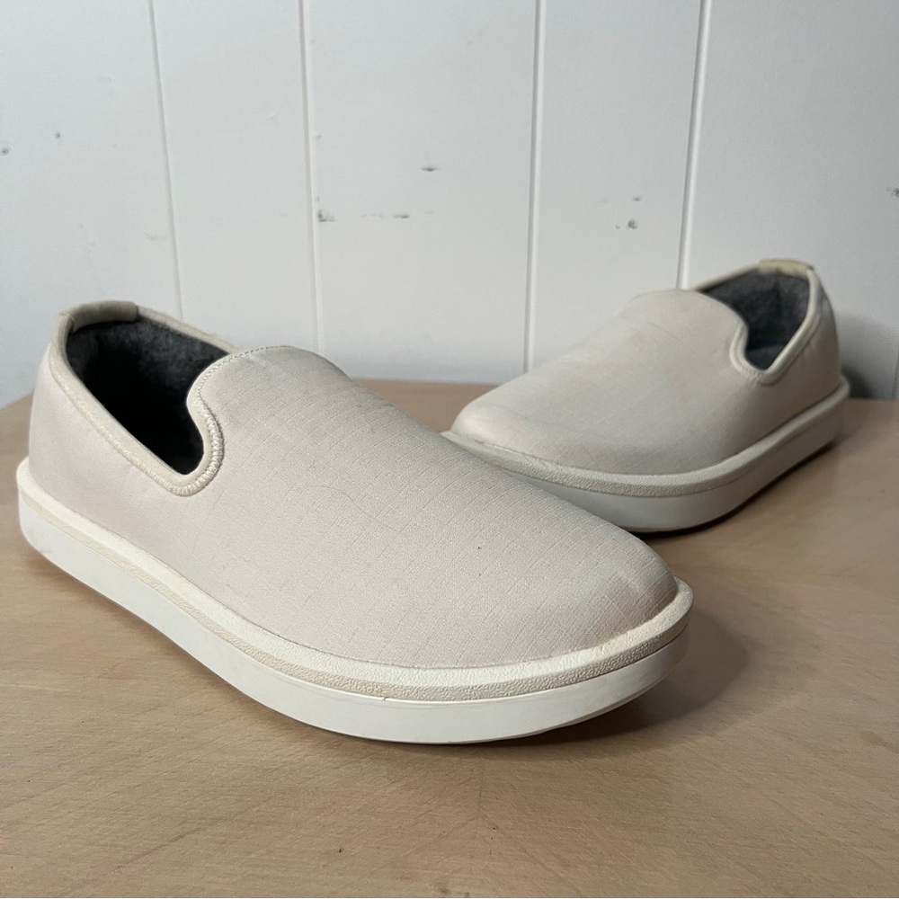 Allbirds Wool Lounger Woven Loafers Off White Women's 10